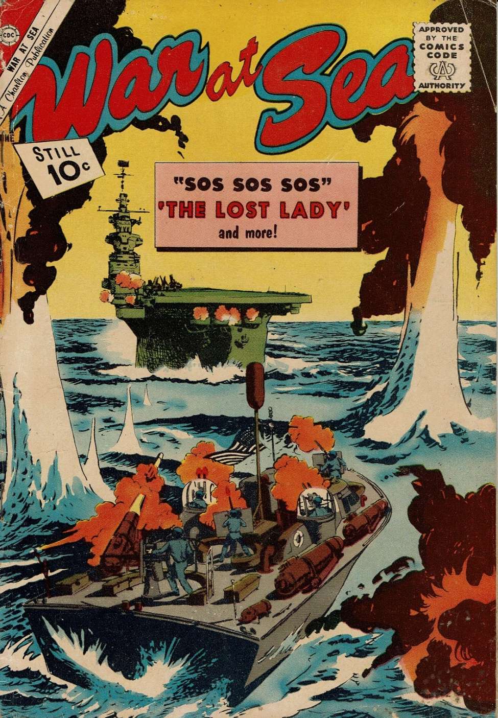Comic Book Cover For War at Sea 42