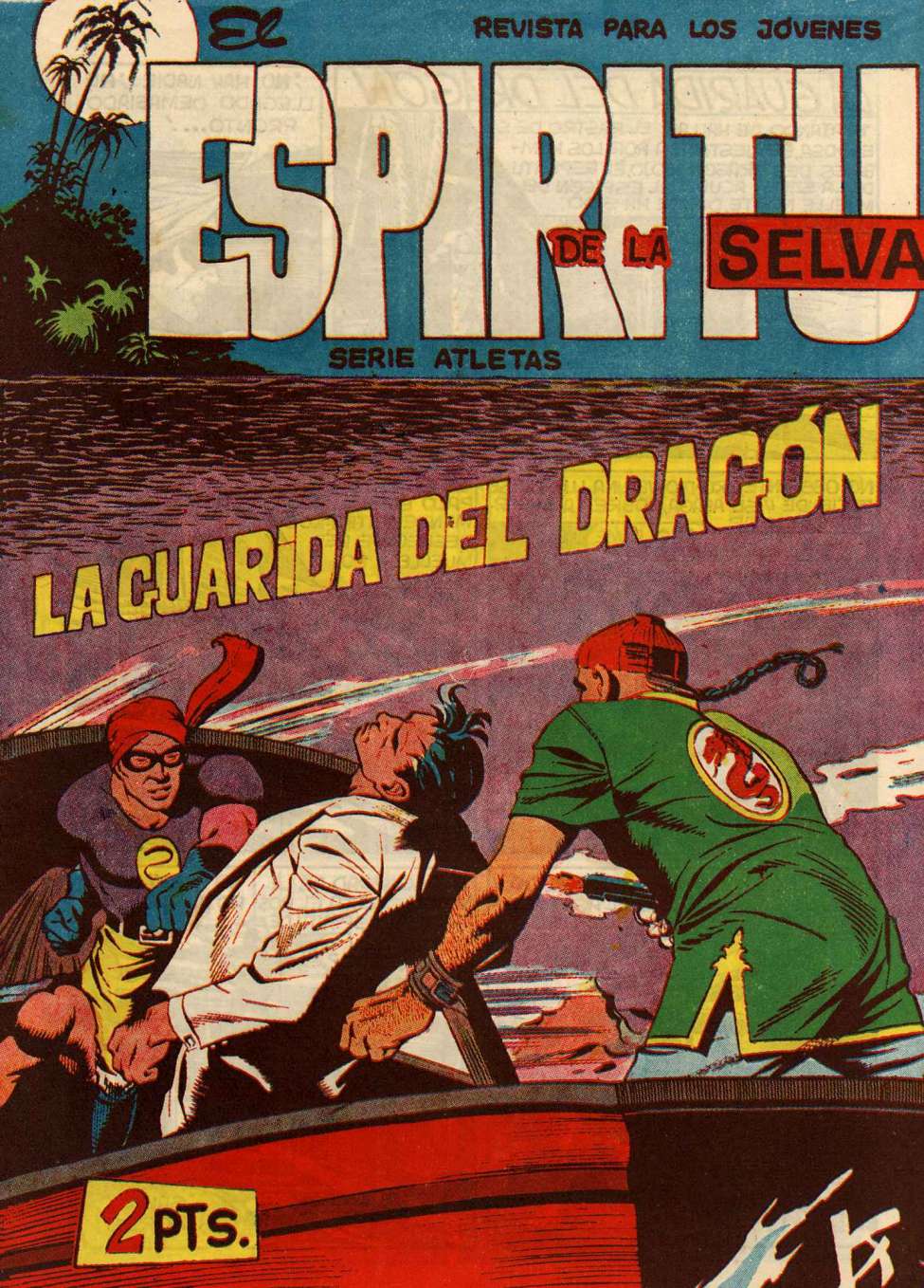 Comic Book Cover For El Espiritu De La Selva 77 - La Guarida Del Dragón