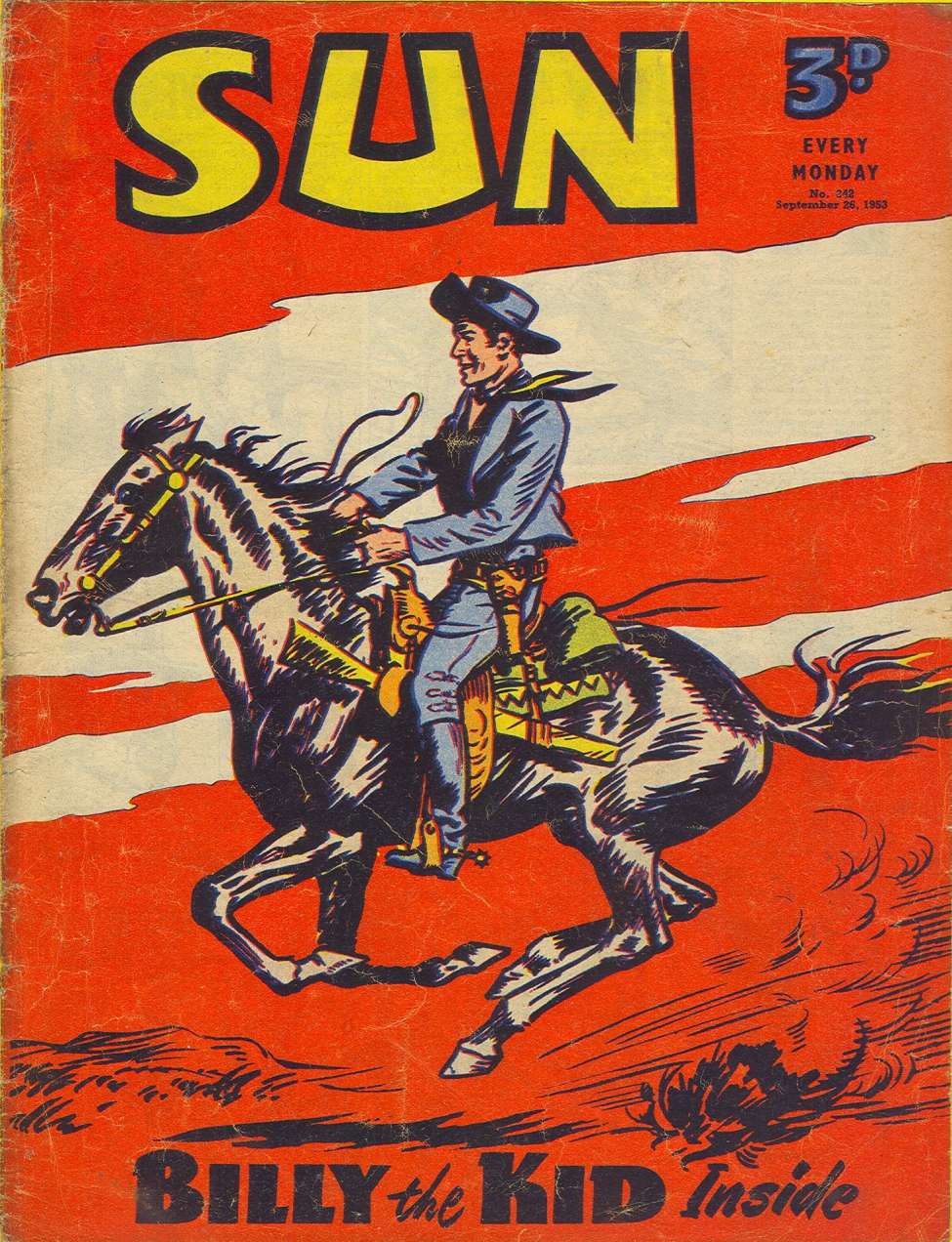 Comic Book Cover For Sun 242