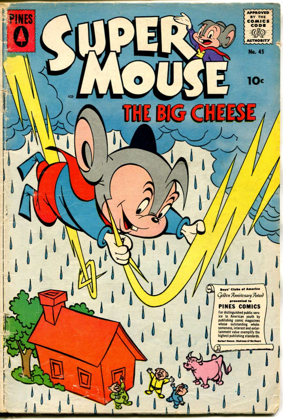 Book Cover For Supermouse 45