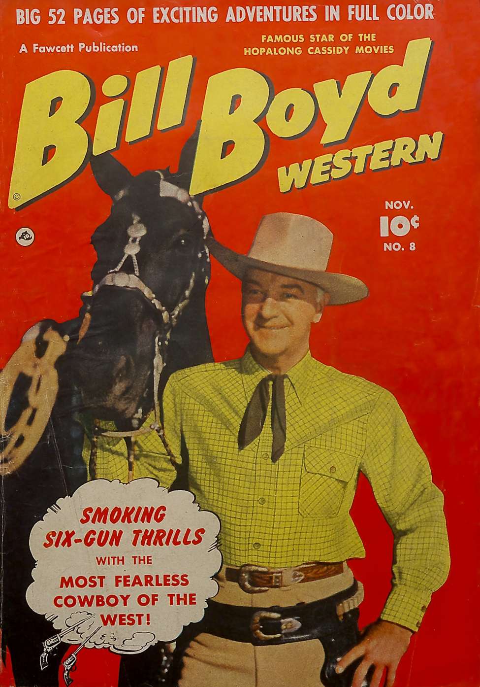 Comic Book Cover For Bill Boyd Western 8