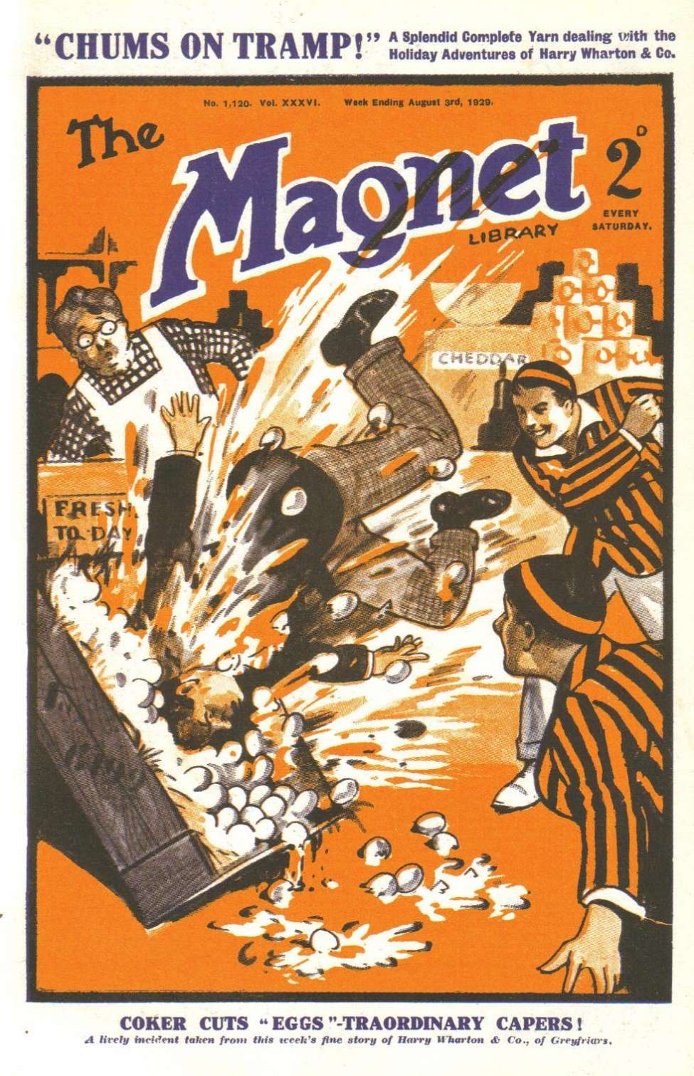 Book Cover For The Magnet 1120 - Chums on Tramp!