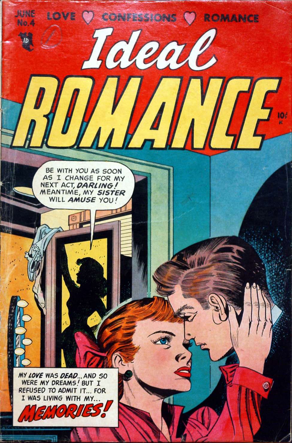 Comic Book Cover For Ideal Romance 4