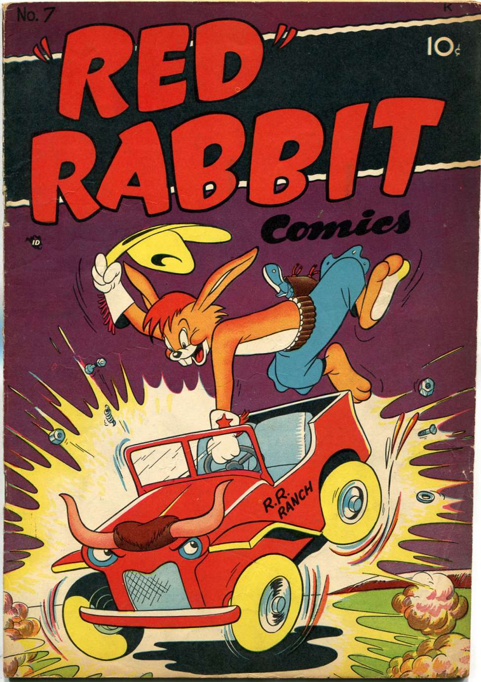Book Cover For Red Rabbit 7
