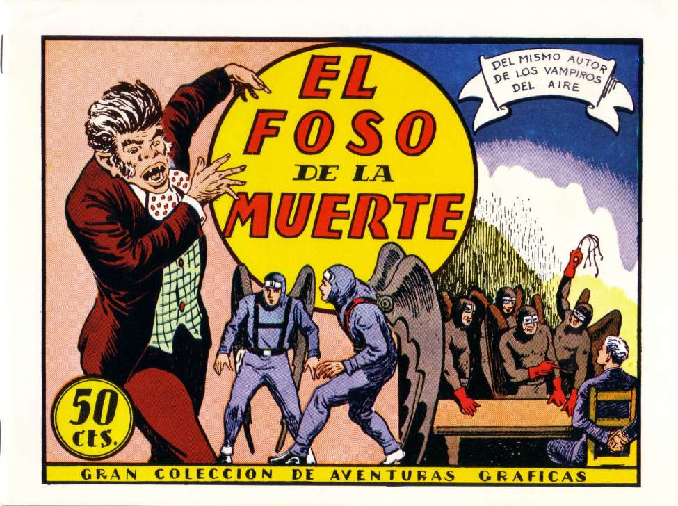 Comic Book Cover For Los Vampiros del Aire 9 - El Foso de la Muerte