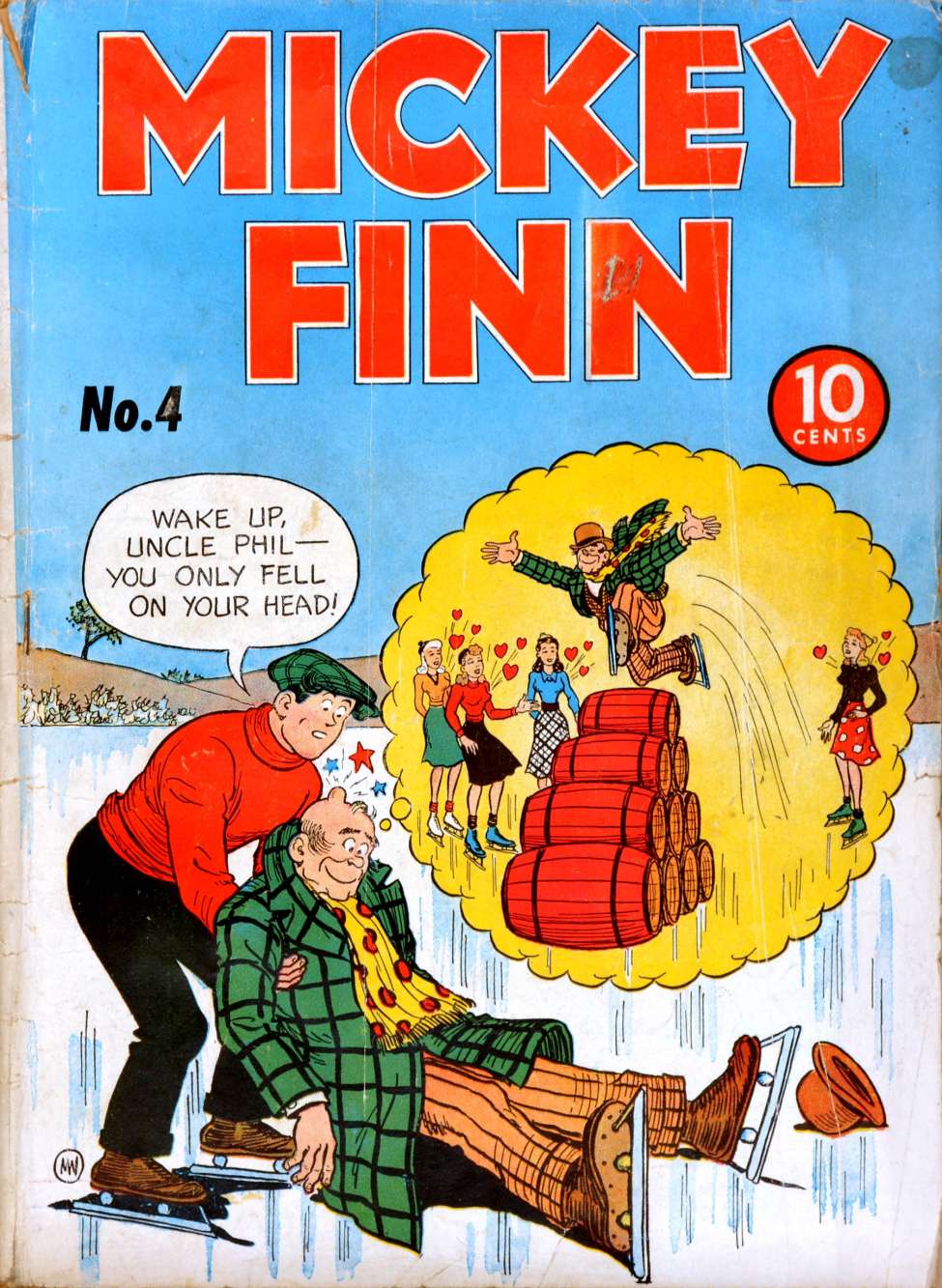 Comic Book Cover For Mickey Finn 4