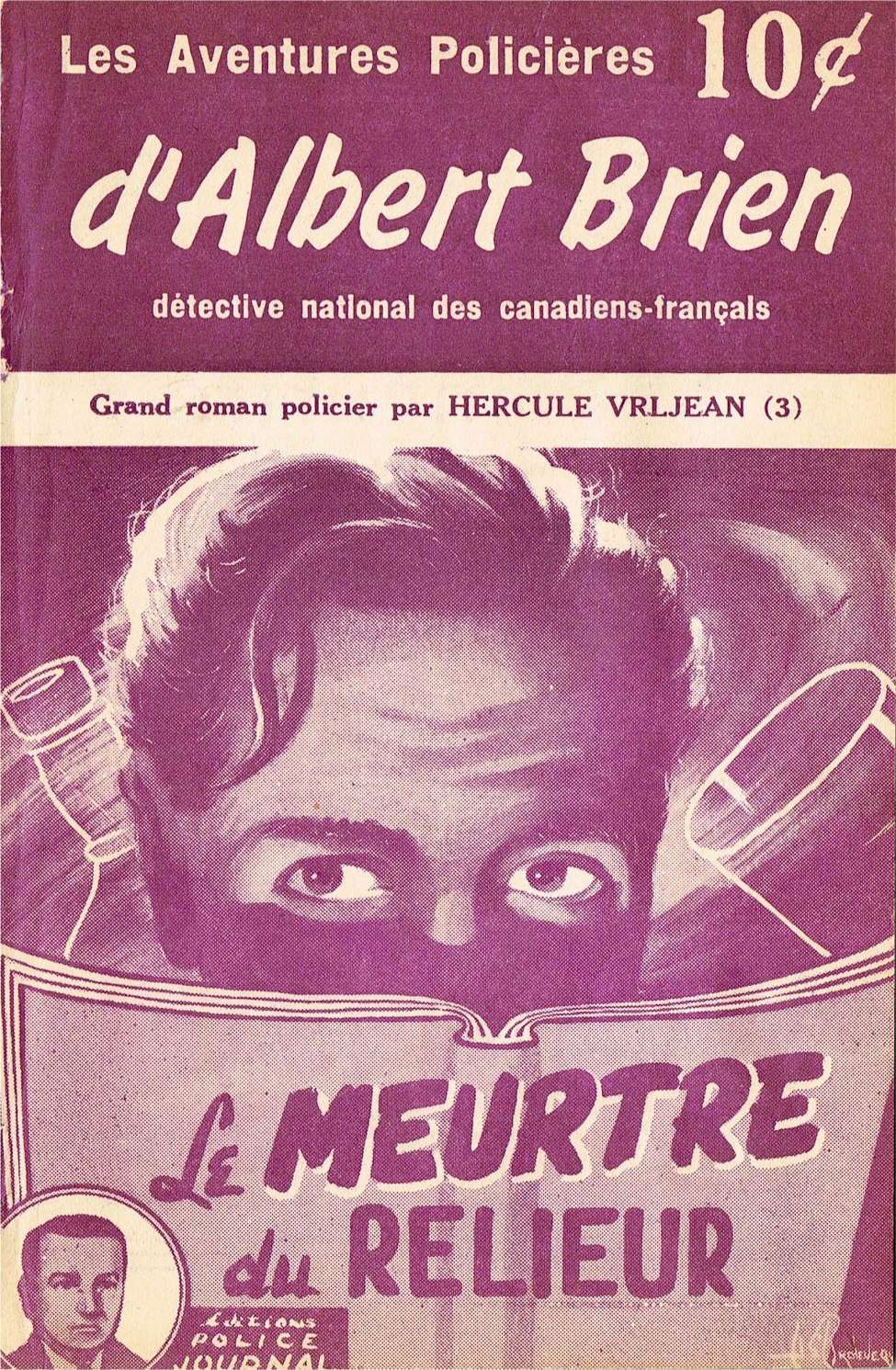 Comic Book Cover For Albert Brien v2 3 - Le Meurtre du Relieur