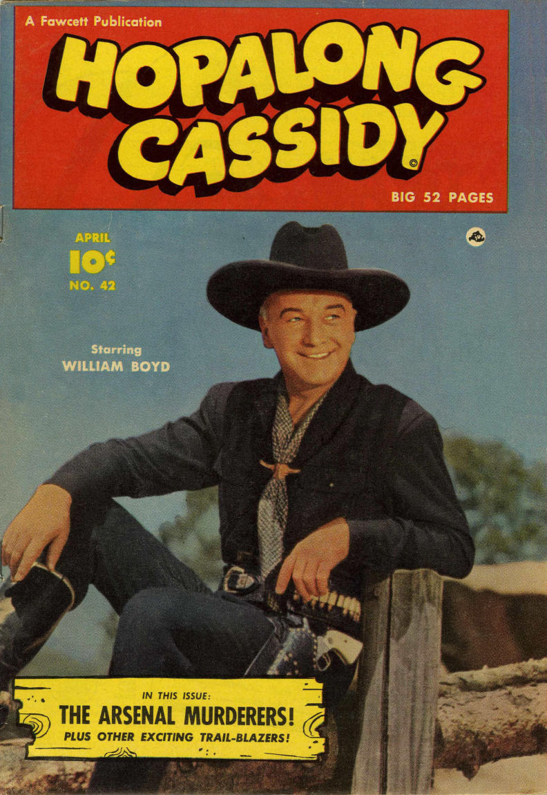 Comic Book Cover For Hopalong Cassidy 42 (inc) - Version 2