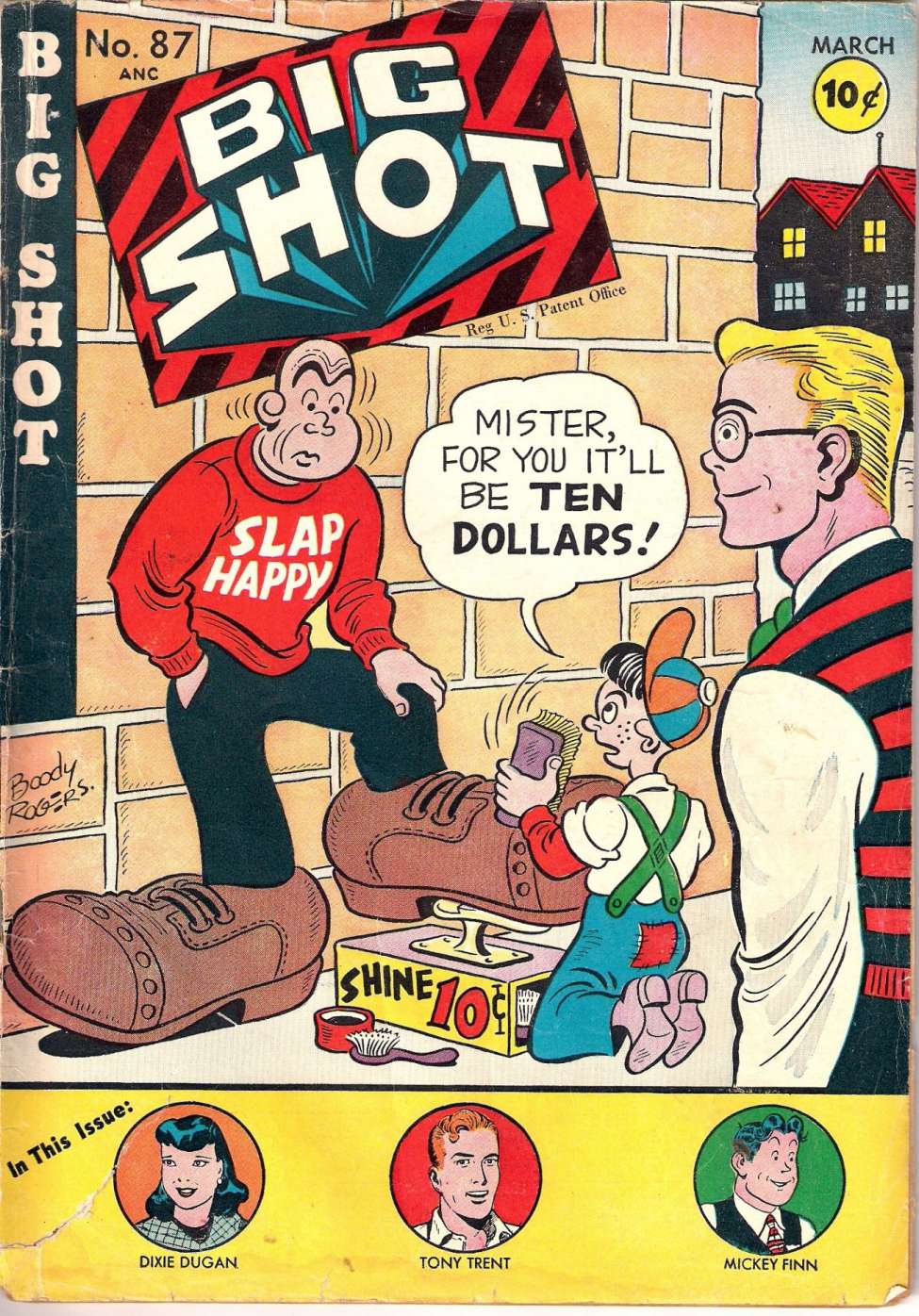 Comic Book Cover For Big Shot 87 - Version 1