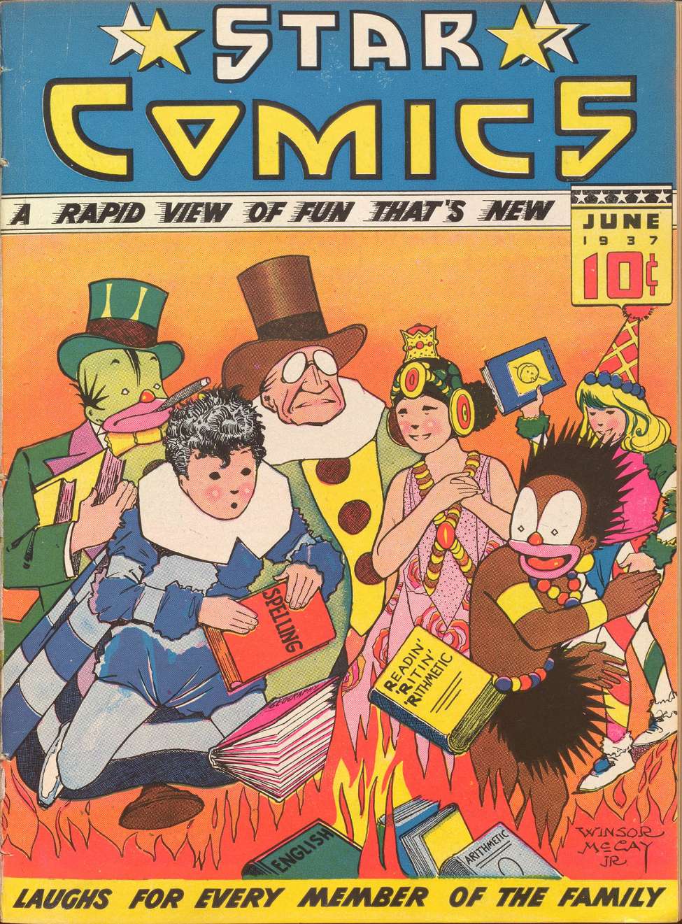 Comic Book Cover For Star Comics 4