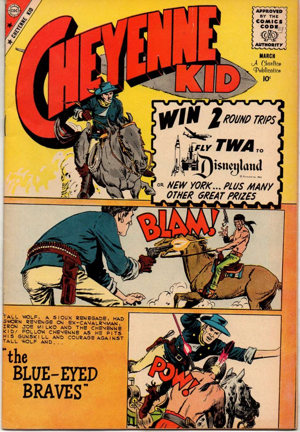 Comic Book Cover For Cheyenne Kid 21
