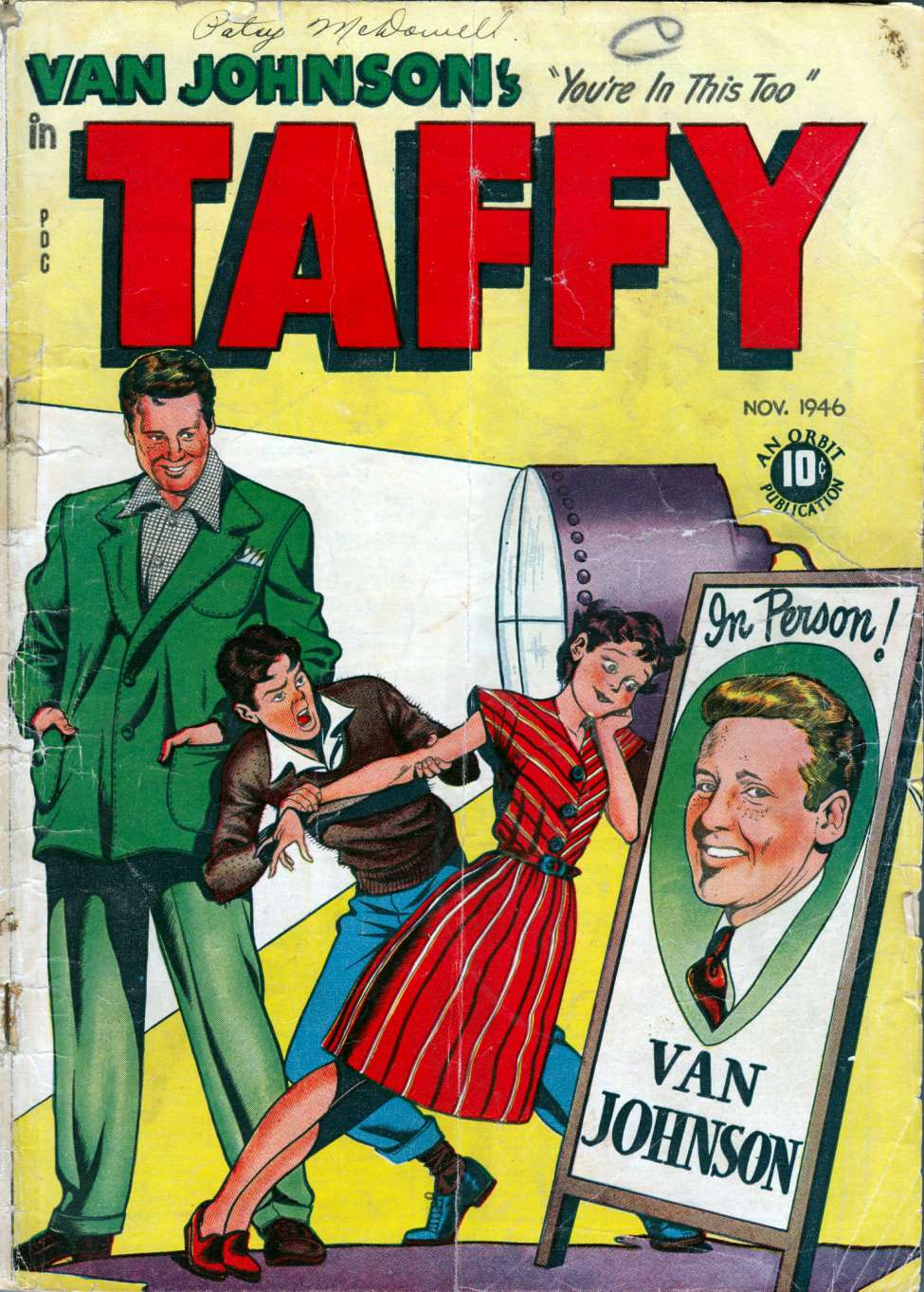 Comic Book Cover For Taffy Comics 5
