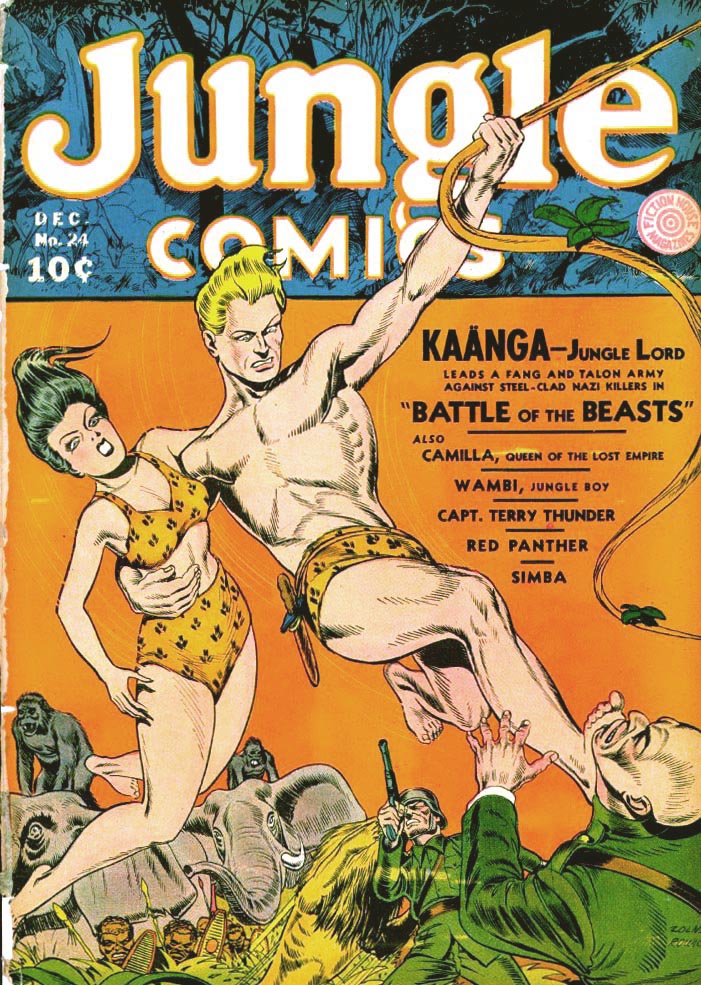 Book Cover For Jungle Comics 24 - Version 1