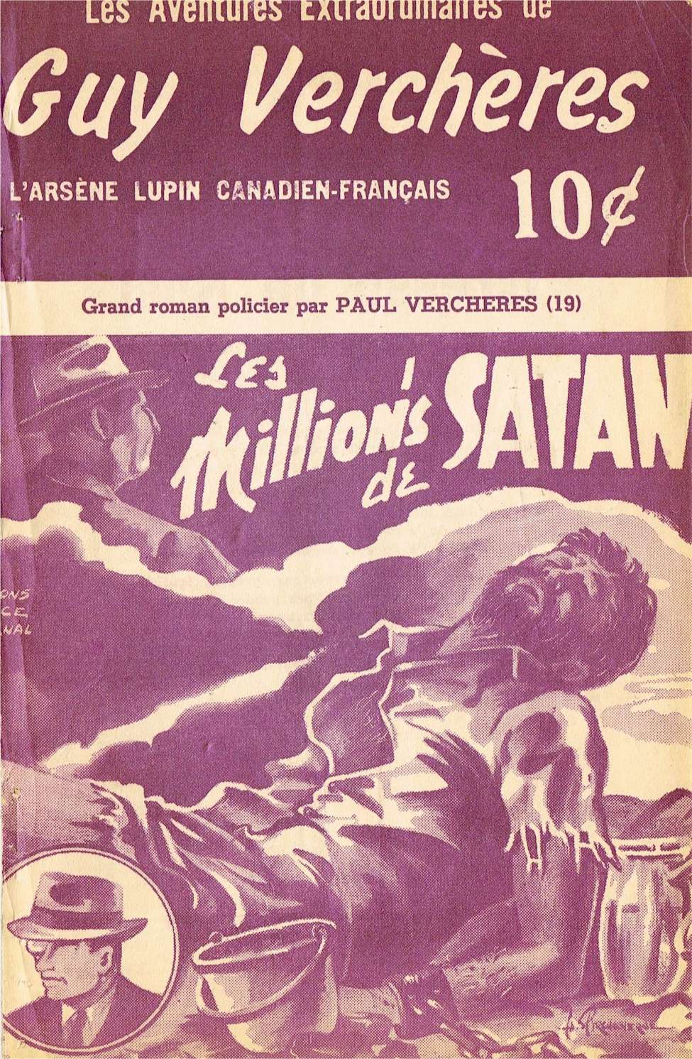 Comic Book Cover For Guy-Vercheres v2 19 - Les millions de Satan