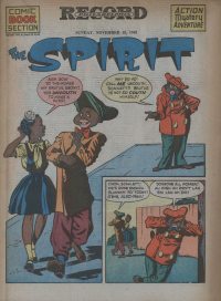 Large Thumbnail For The Spirit (1945-11-18) - Philadelphia Record - Version 2