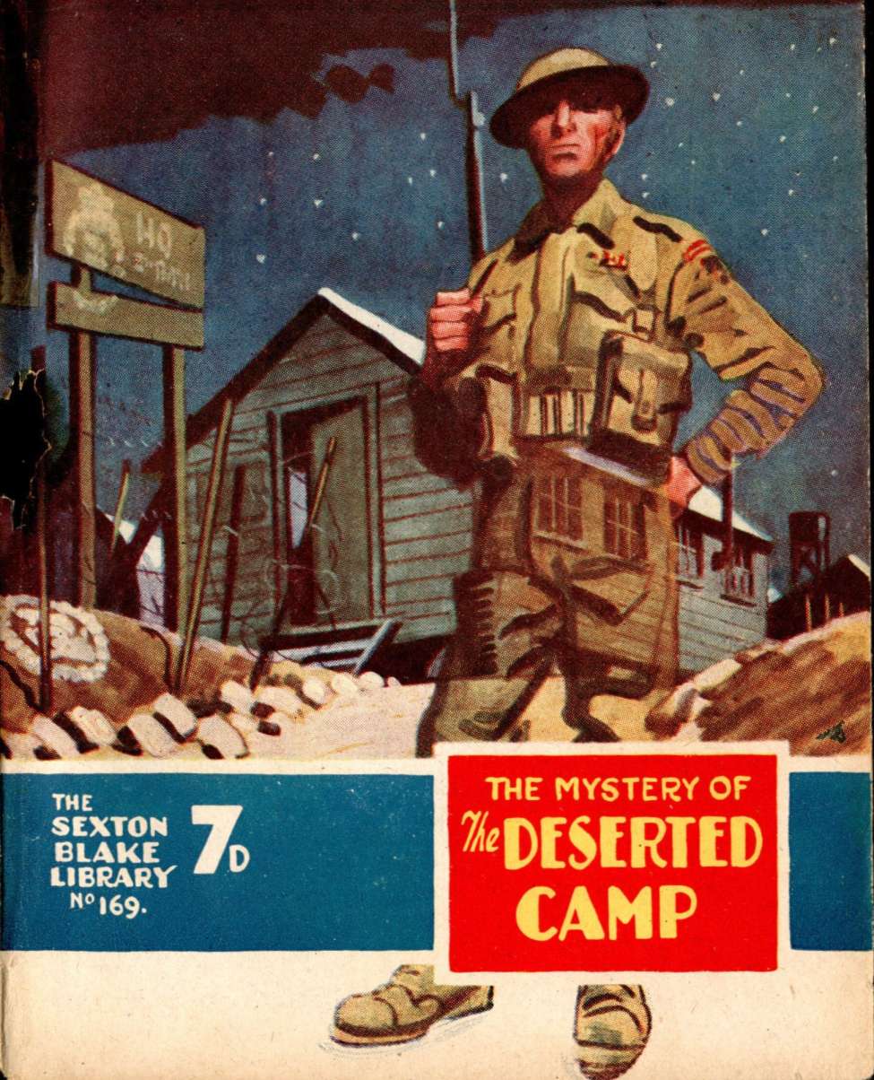 Book Cover For Sexton Blake Library S3 169 - The Mystery of the Deserted Camp