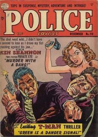 Large Thumbnail For Police Comics 110