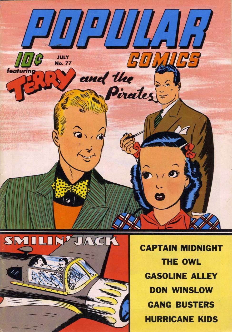 Book Cover For Popular Comics 77