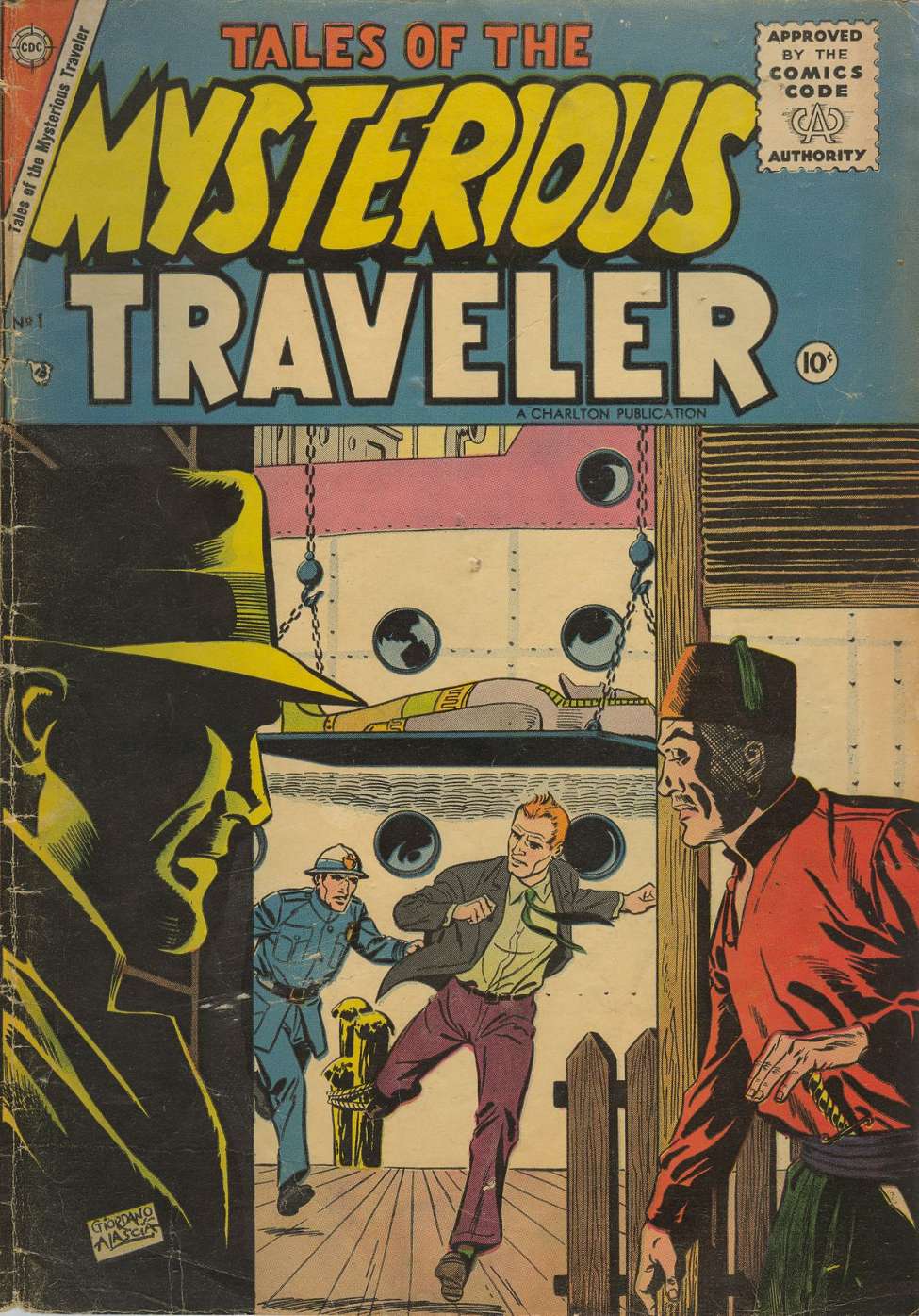 Comic Book Cover For Tales of the Mysterious Traveler 1