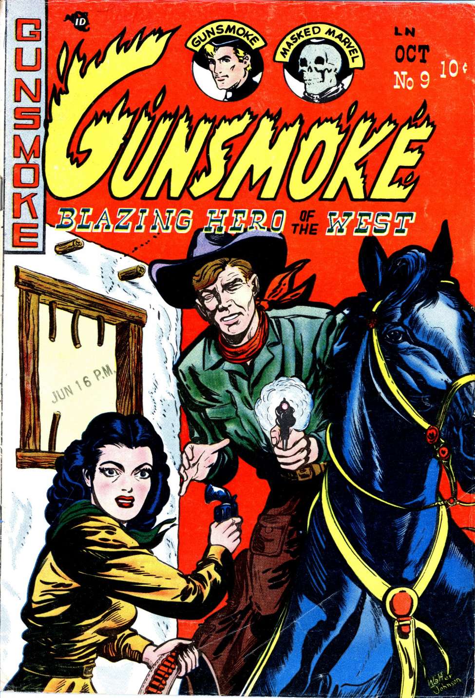 Comic Book Cover For Gunsmoke 9