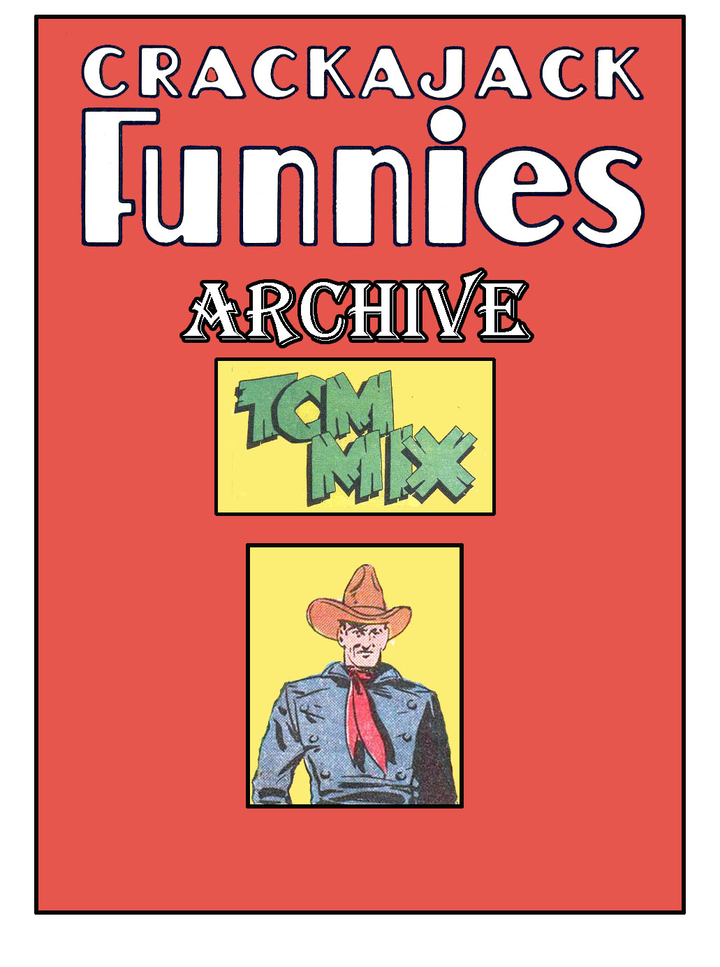 Comic Book Cover For Tom Mix Stories - Crackajack Archive