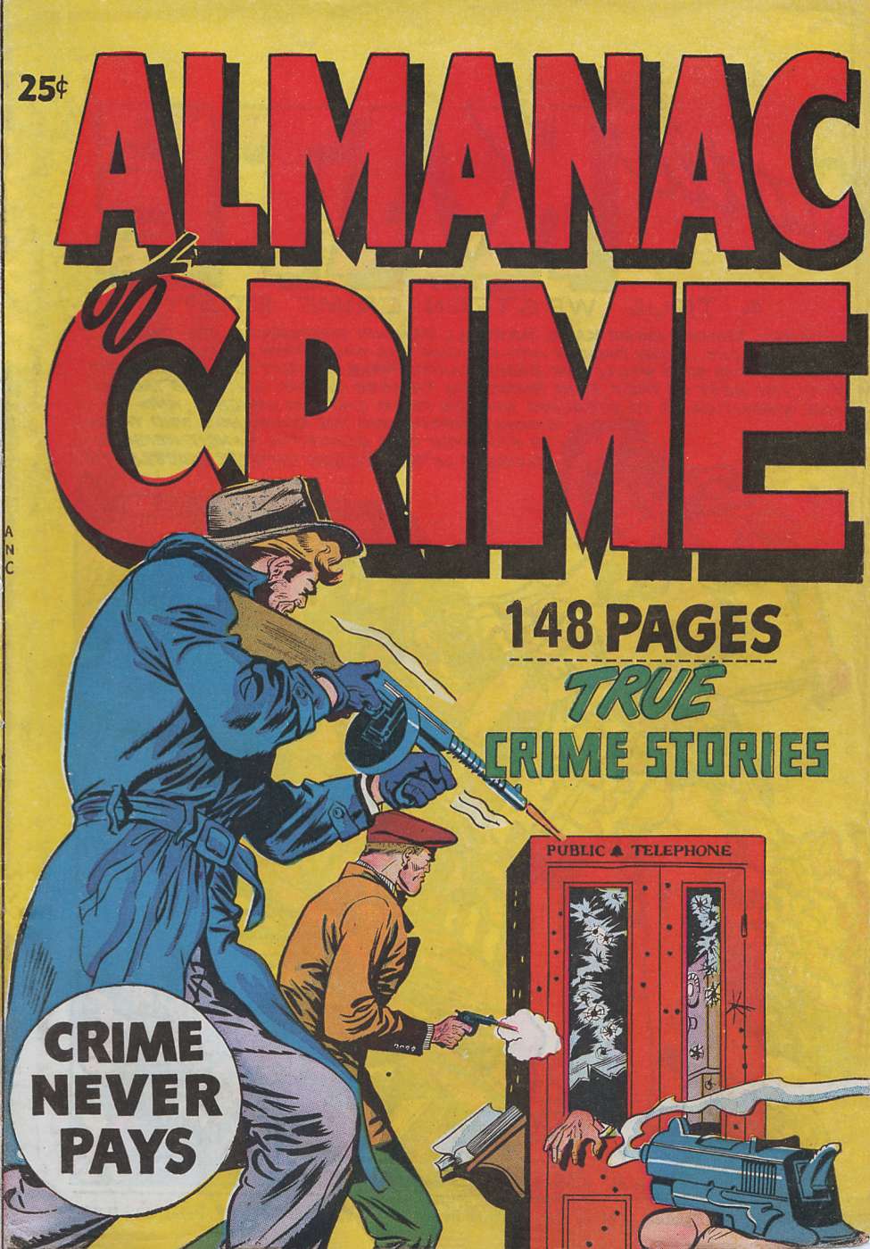 Book Cover For Almanac of Crime 1 (alt) - Version 2