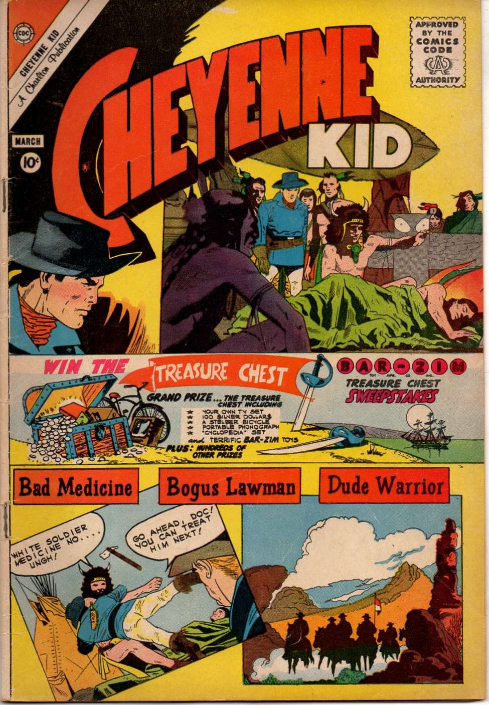 Comic Book Cover For Cheyenne Kid 27
