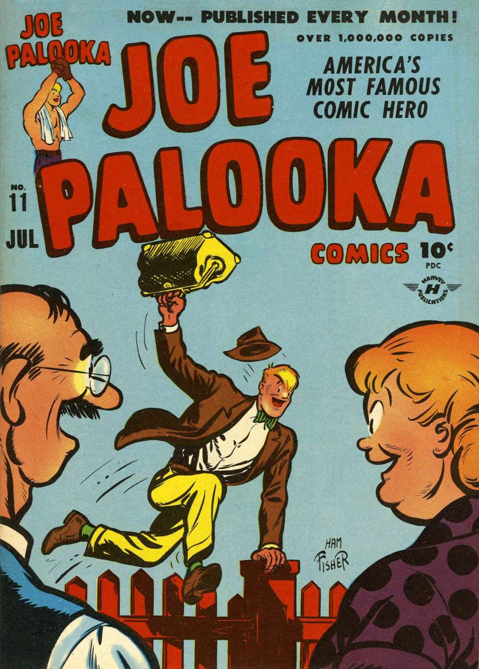 Book Cover For Joe Palooka Comics 11