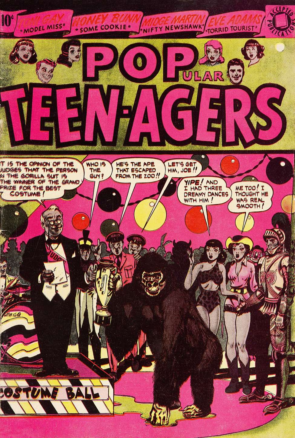 Book Cover For Popular Teen-Agers 6