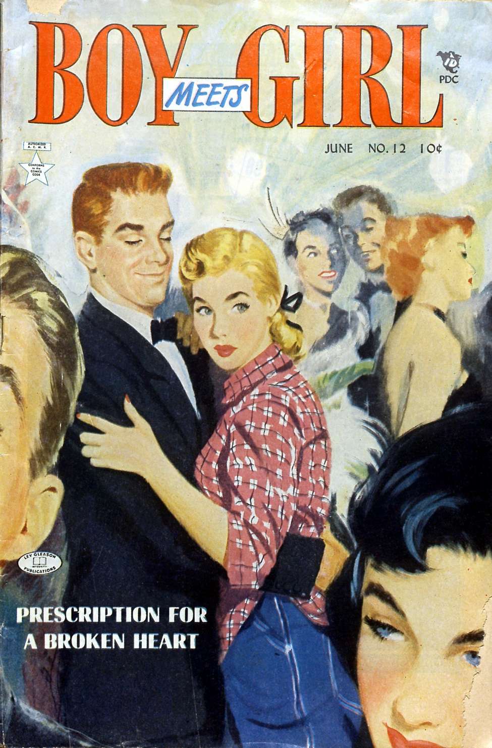 Comic Book Cover For Boy Meets Girl 12