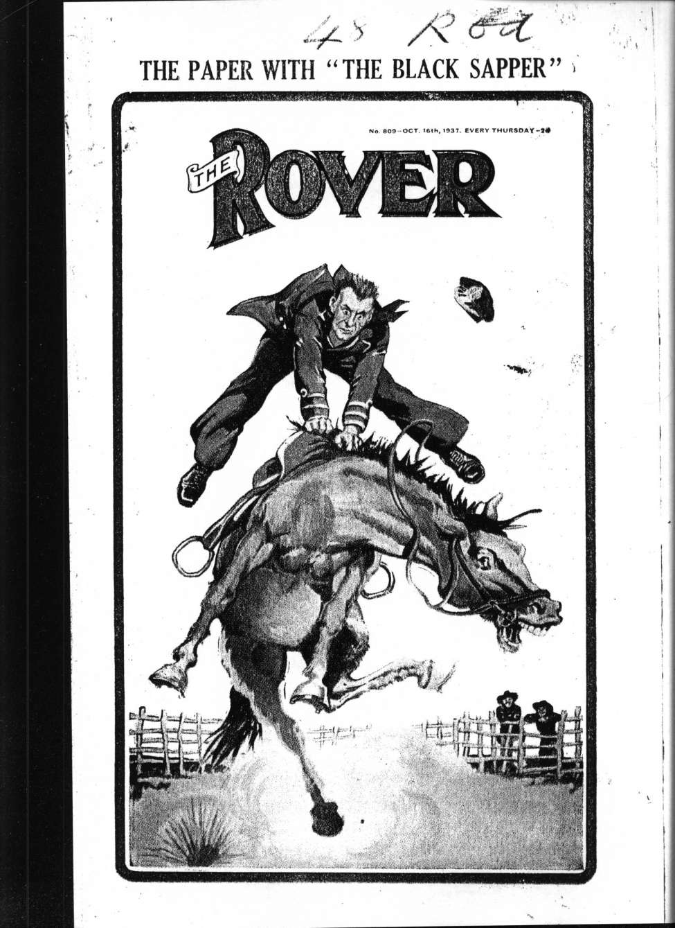 Book Cover For The Rover 809