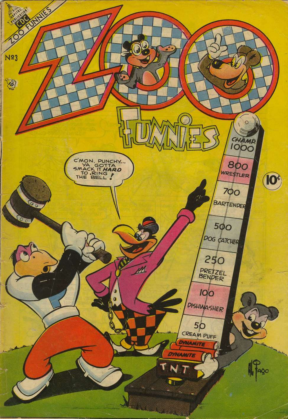 Book Cover For Zoo Funnies v2 3