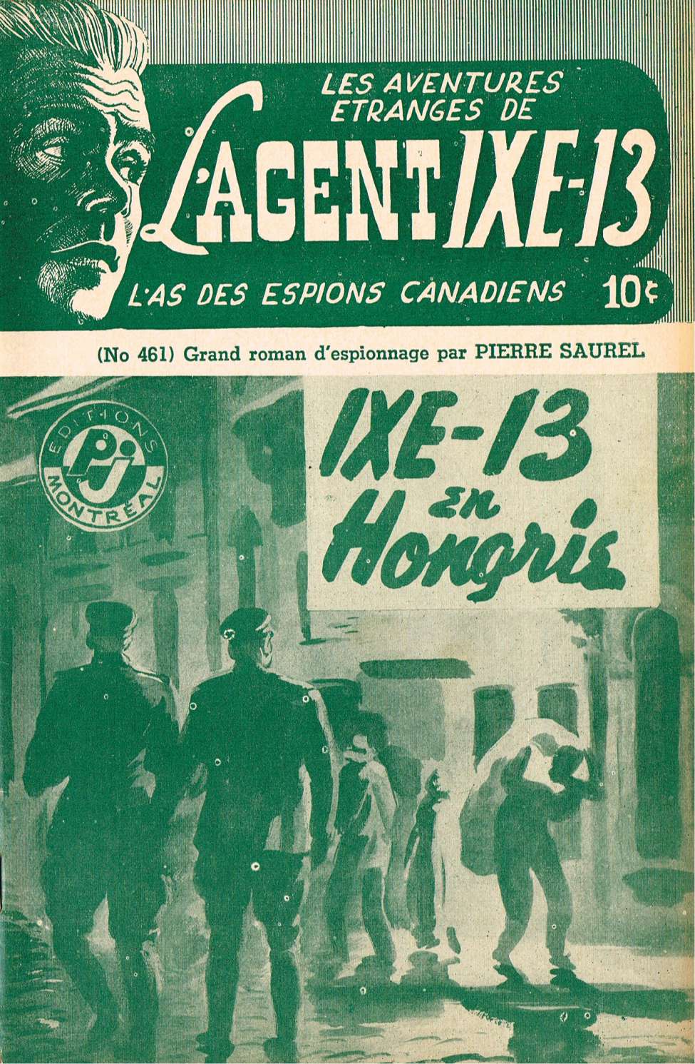 Book Cover For L'Agent IXE-13 v2 461 - IXE-13 en Hongrie