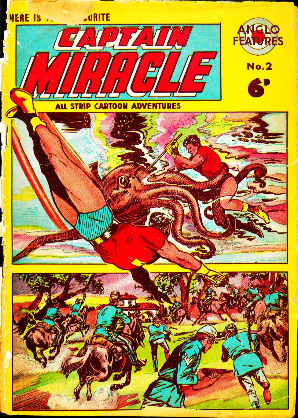 Book Cover For Captain Miracle 2