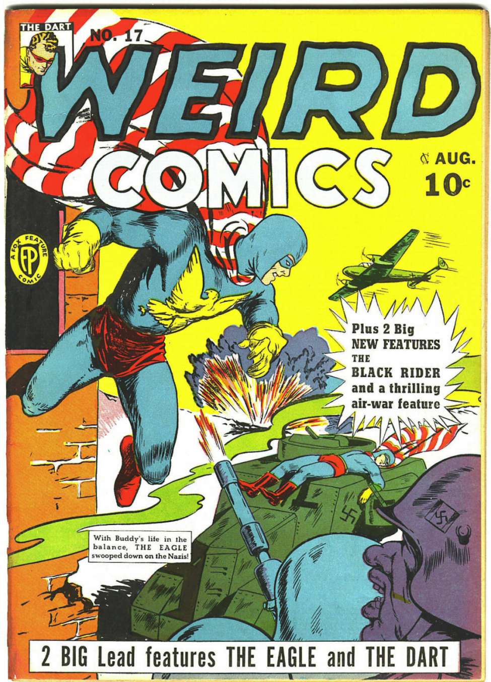 Comic Book Cover For Weird Comics 17