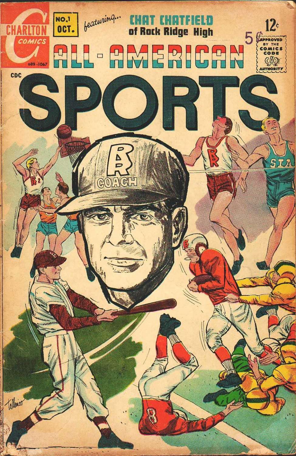 Comic Book Cover For All-American Sports 1