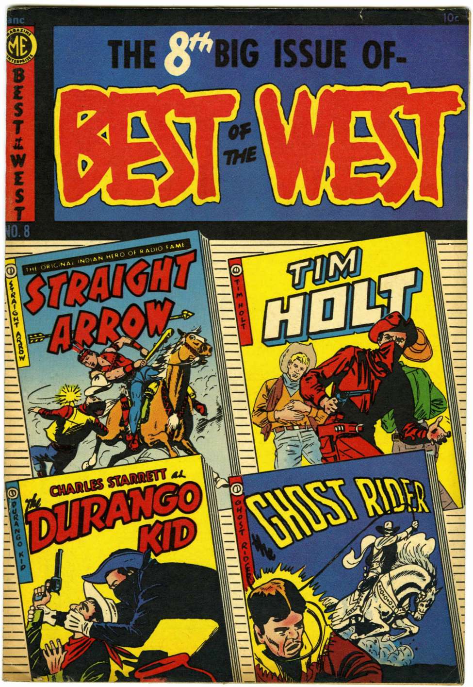 Comic Book Cover For Best of the West 8