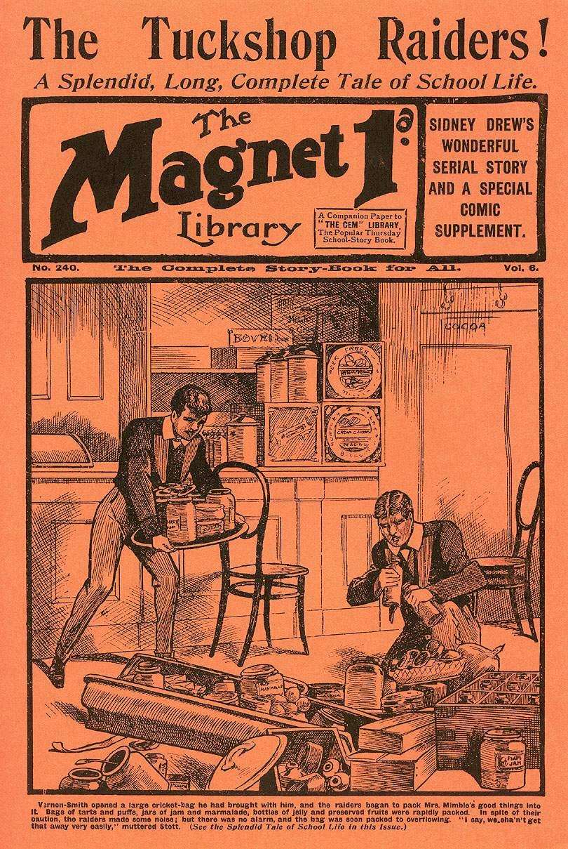 Book Cover For The Magnet 240 - The Tuck Shop Raiders
