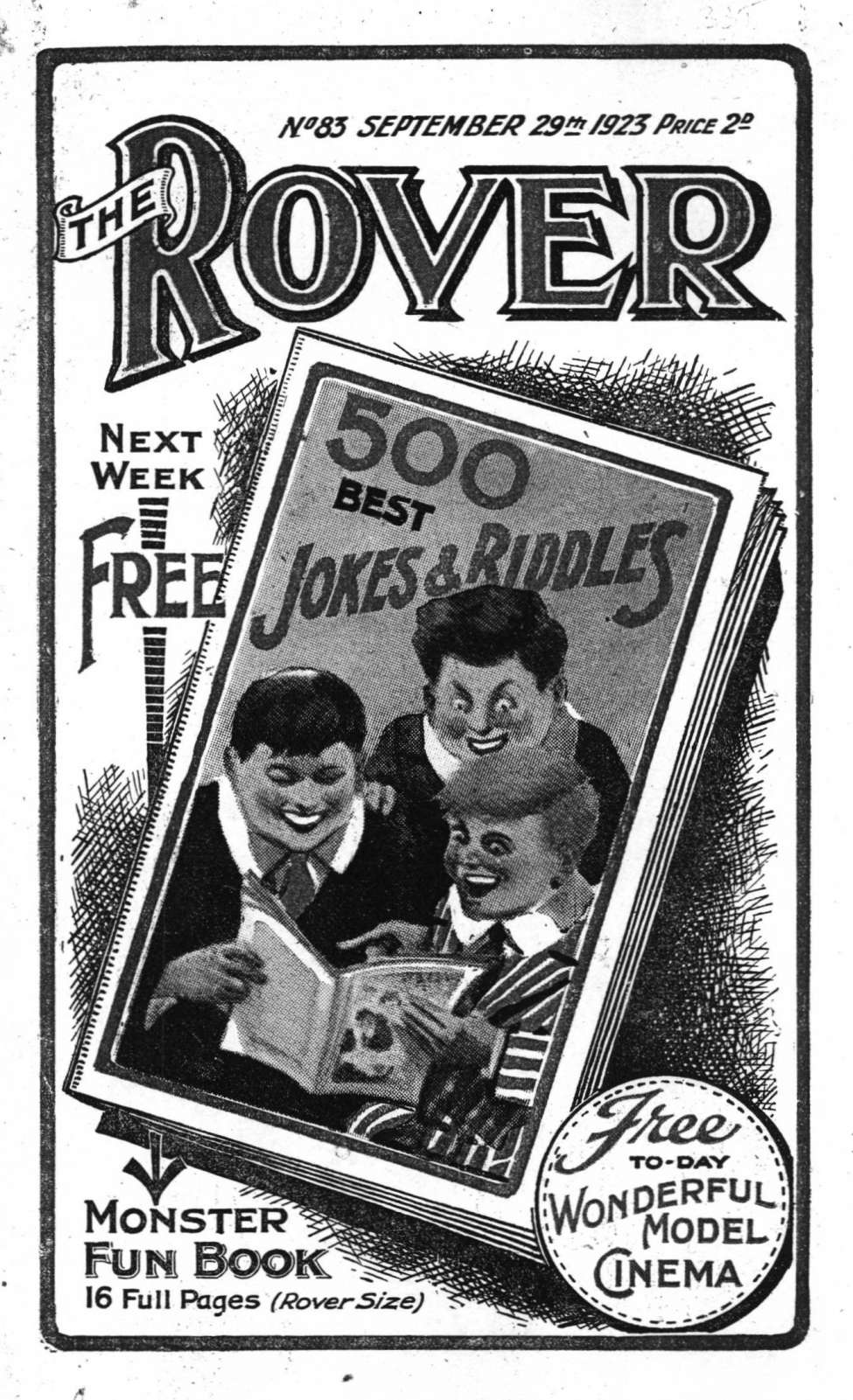 Comic Book Cover For The Rover 83