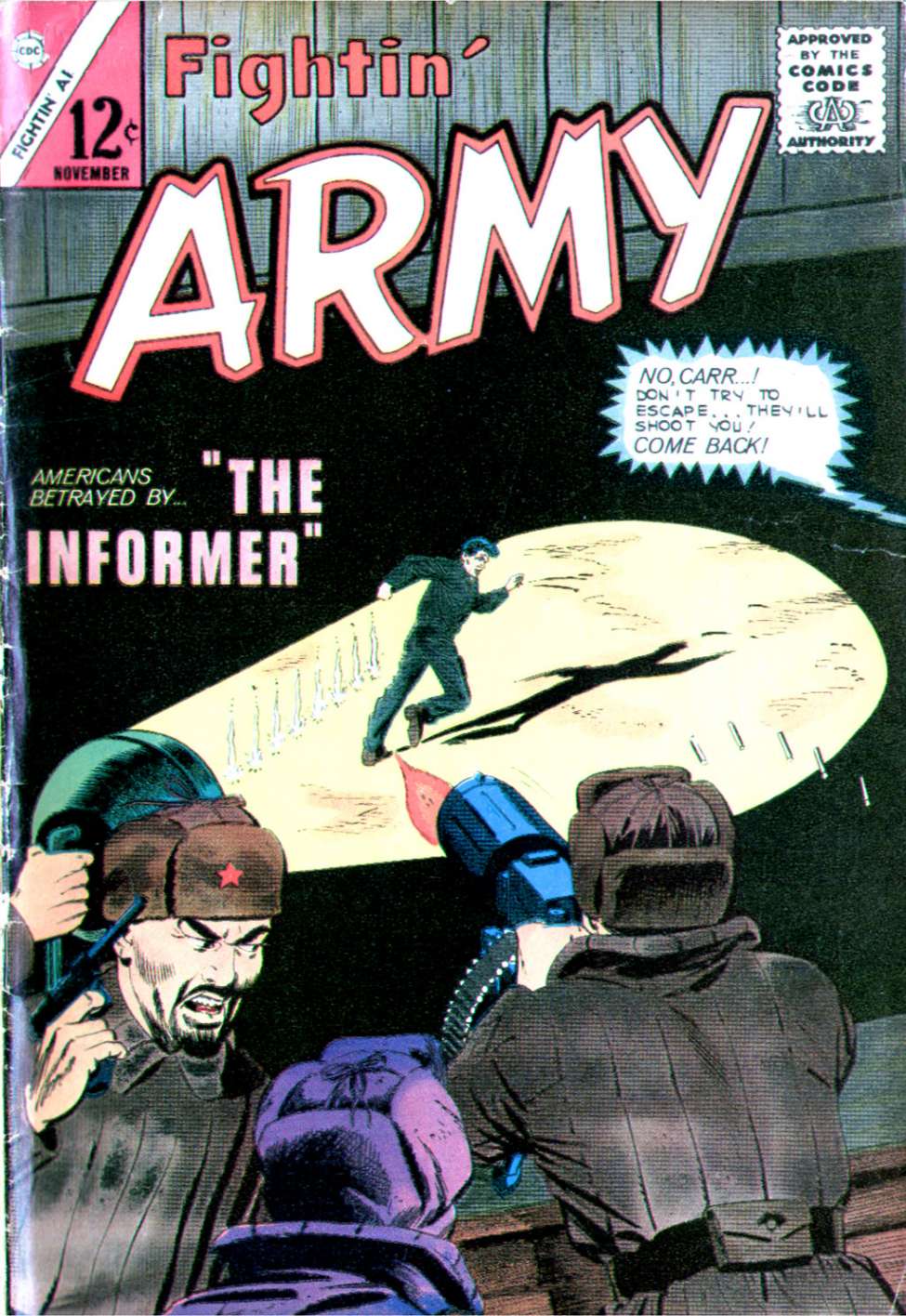 Comic Book Cover For Fightin' Army 55