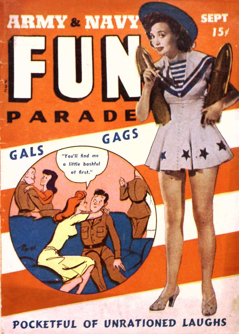 Book Cover For Army & Navy Fun Parade 16 (v2 3)