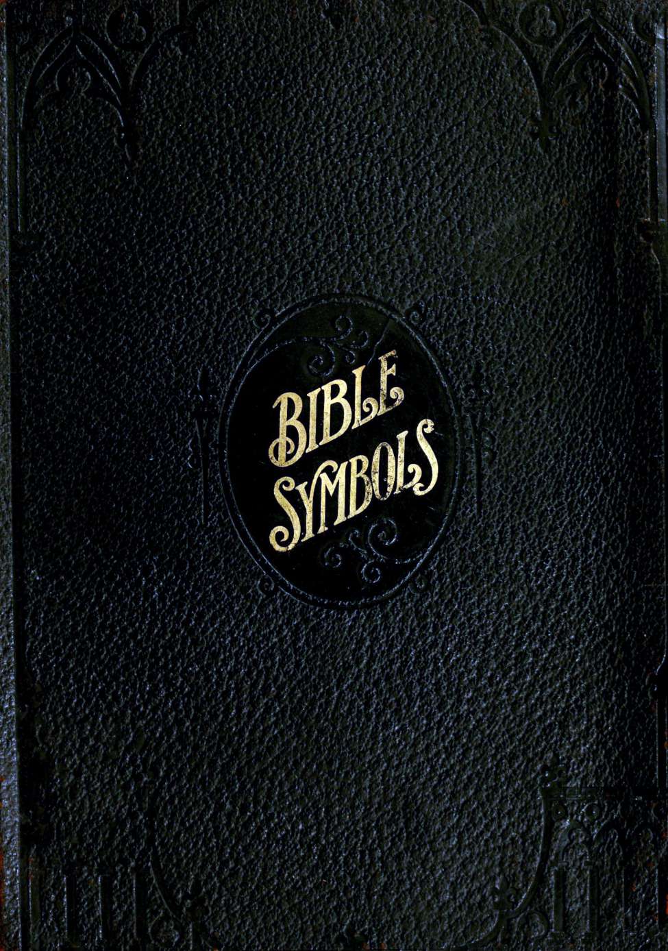 Book Cover For Bible Symbols