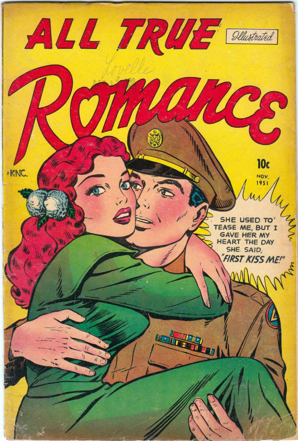 Comic Book Cover For All True Romance 2
