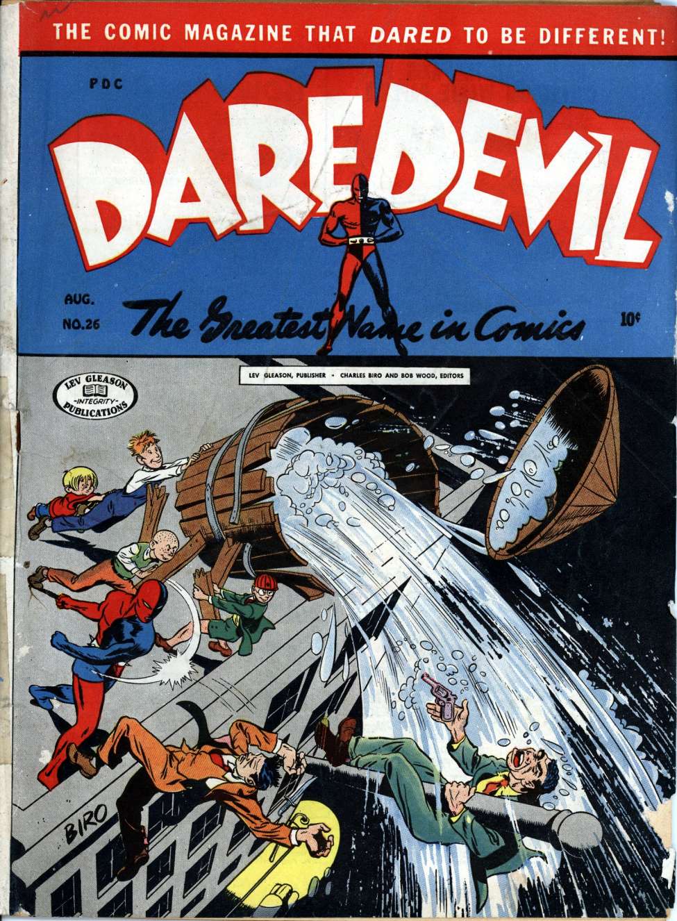 Book Cover For Daredevil Comics 26