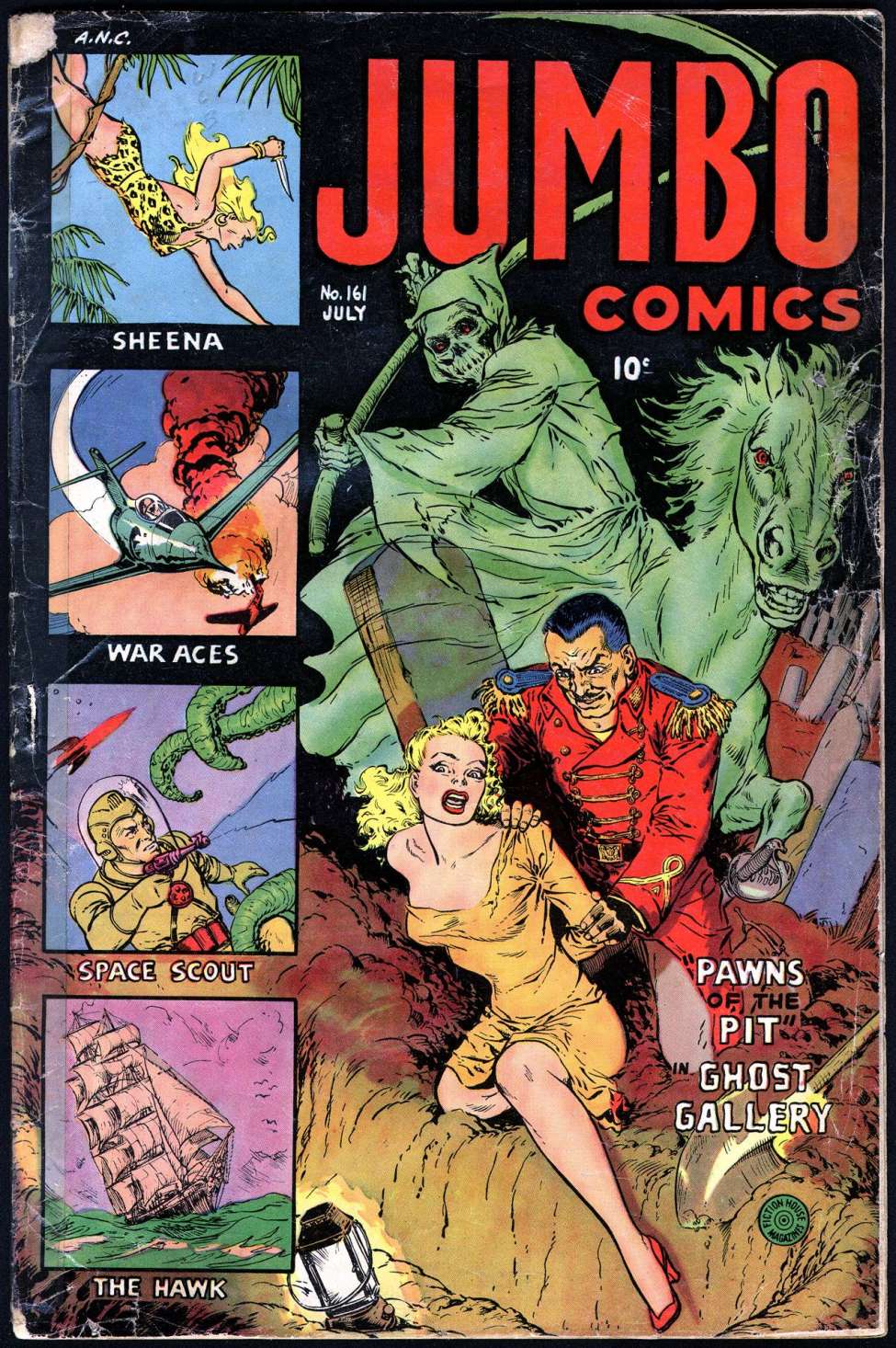 Book Cover For Jumbo Comics 161