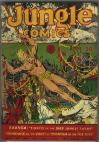 Large Thumbnail For Jungle Comics 6 (2 fiche) - Version 2