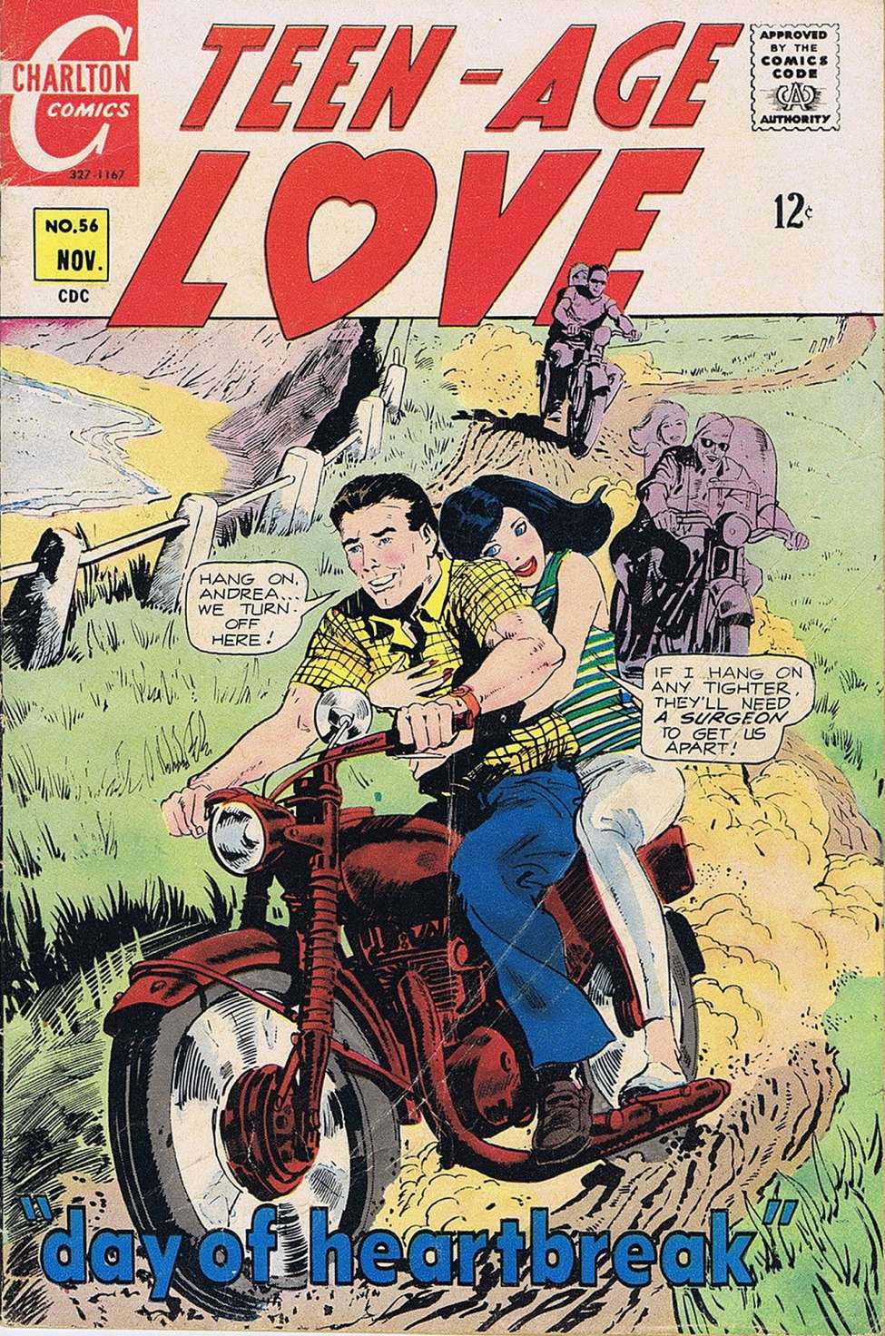 Book Cover For Teen-Age Love 56