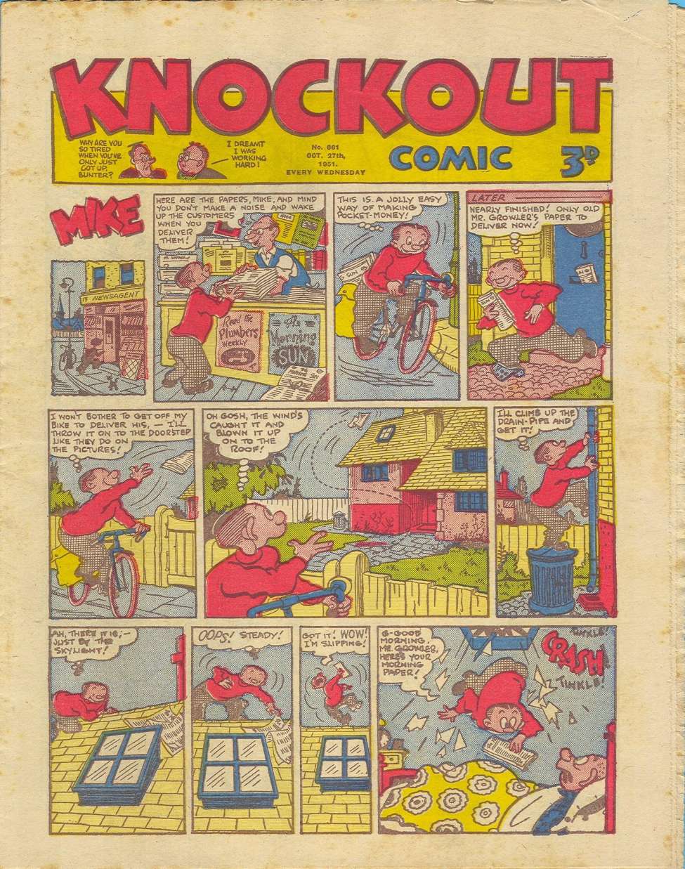 Comic Book Cover For Knockout 661