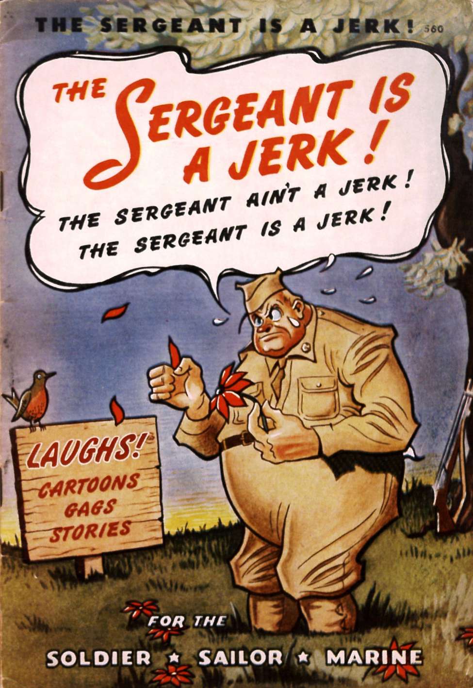 Book Cover For Best Books 560 - The Sergeant is a Jerk