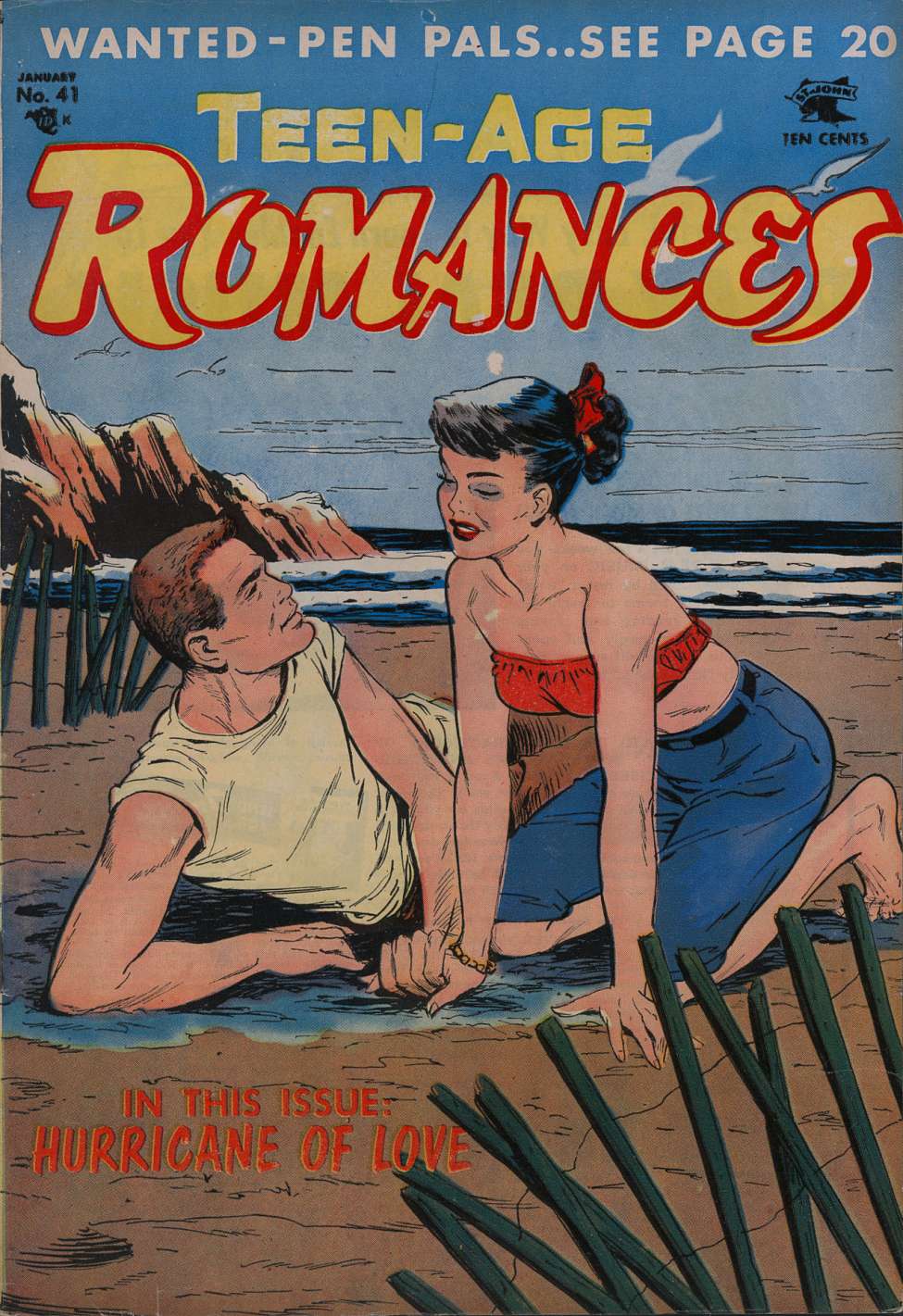 Book Cover For Teen-Age Romances 41